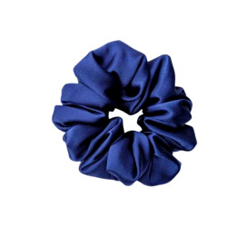 Scrunchie Granatowa