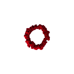 Scrunchie Mini czerwone wino