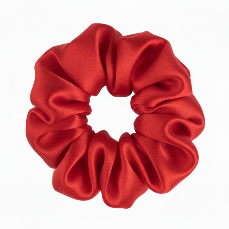 Scrunchie Czerwona