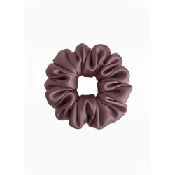 scrunchie pudrowy róż