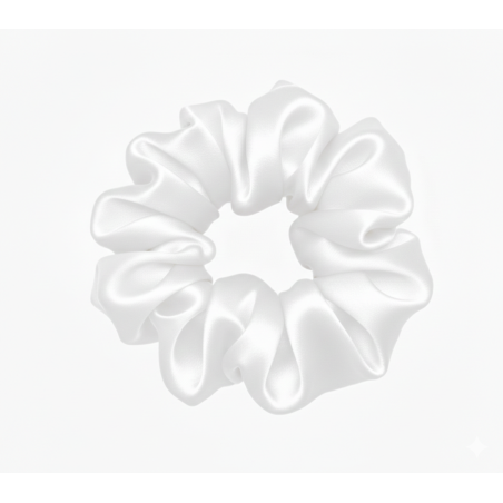 Scrunchie Biała